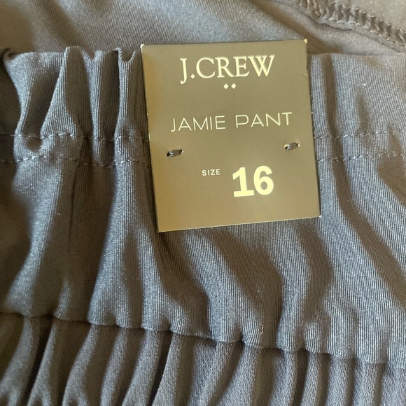 NEW J.Crew Maternity Jamie Crepe Pants Trousers Women’s Sz 20 Navy Blue Ankle - Picture 7 of 16
